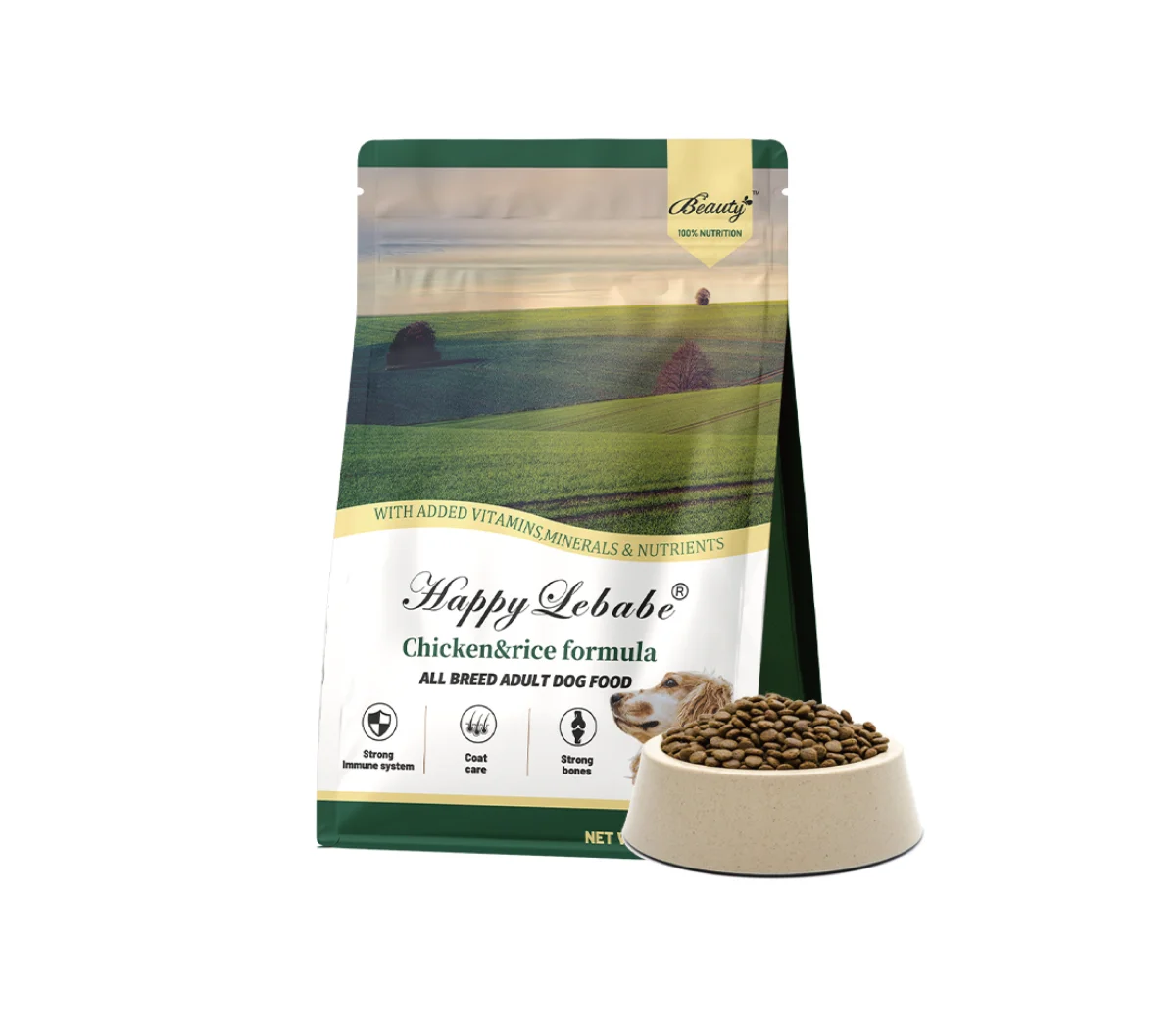 Chicken Rice Formula Dog Food (Adult Dogs) - Wholesale Pet Food Supplier - Xinji Pet Food