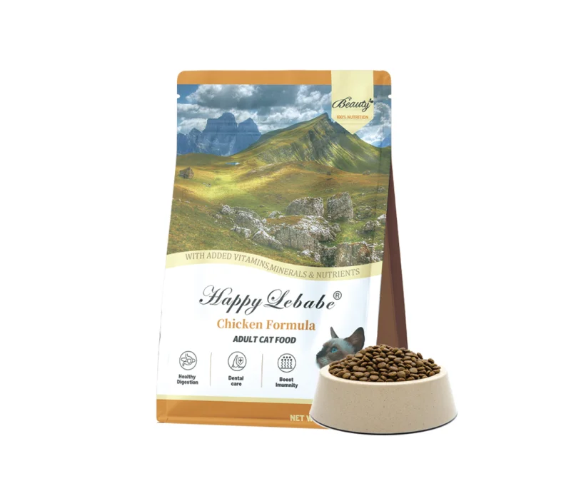 Chicken Formula Cat Food (Adult Cats) - Private Label Pet Food by Xinji Pet Food