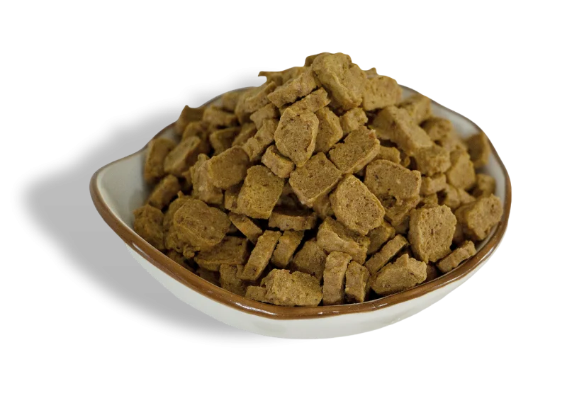 Pet Snack - Dried Black-Bone Chicken Granules (Crushed) - Wholesale Pet Food Supplier - Xinji Pet Food