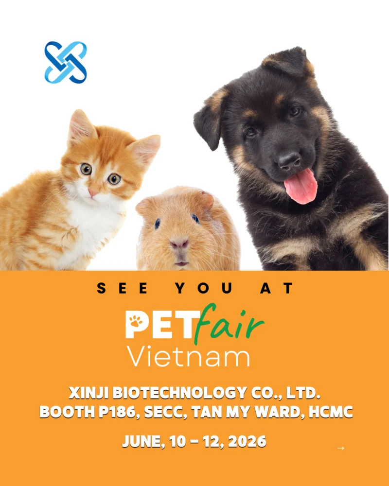 Xinji Biotechnology en Petfair Vietnam 2026 Stand P186